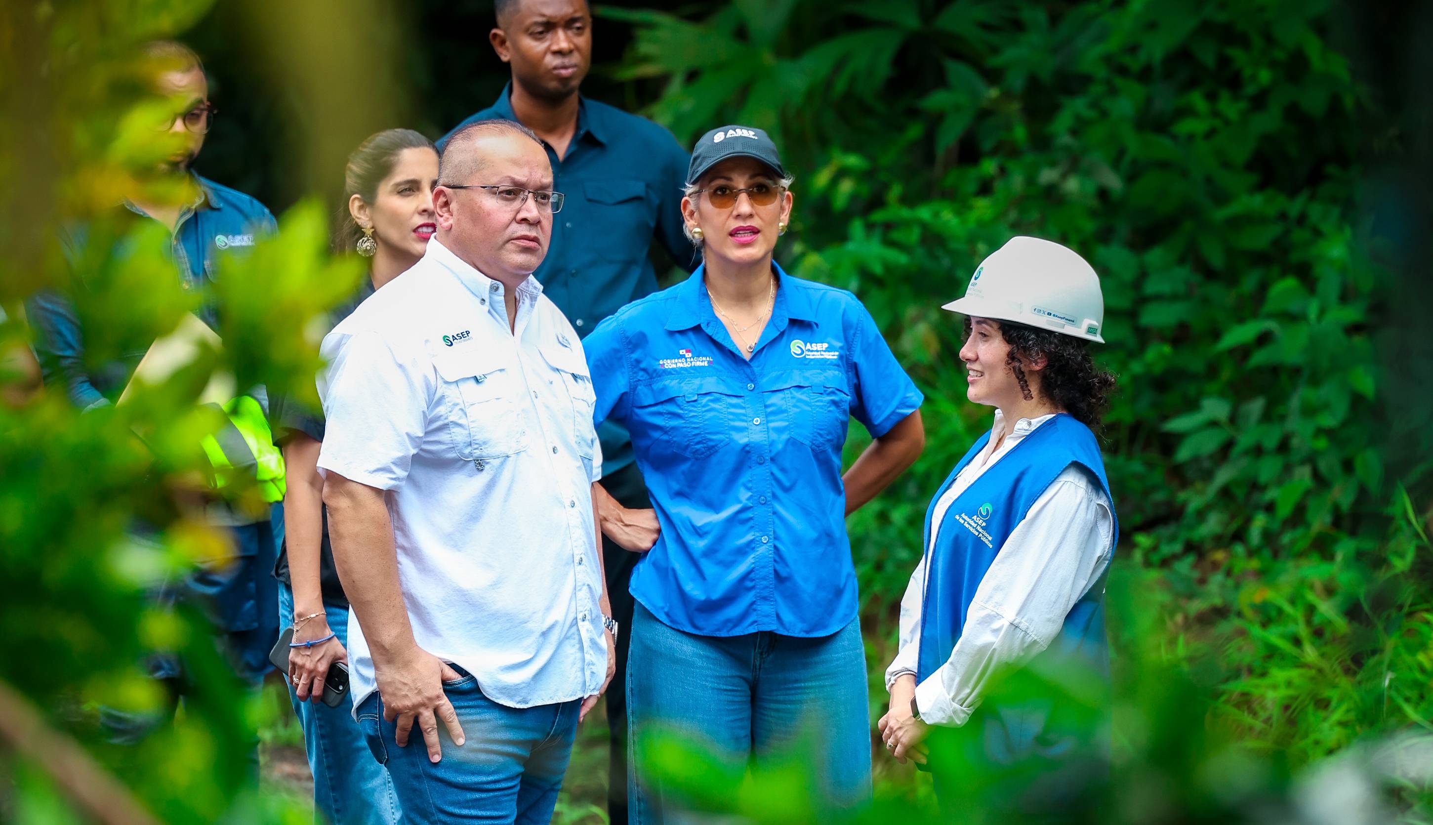 ASEP VERIFICA AVANCES EN EL ALUMBRADO PÚBLICO DE RÍO INDIO